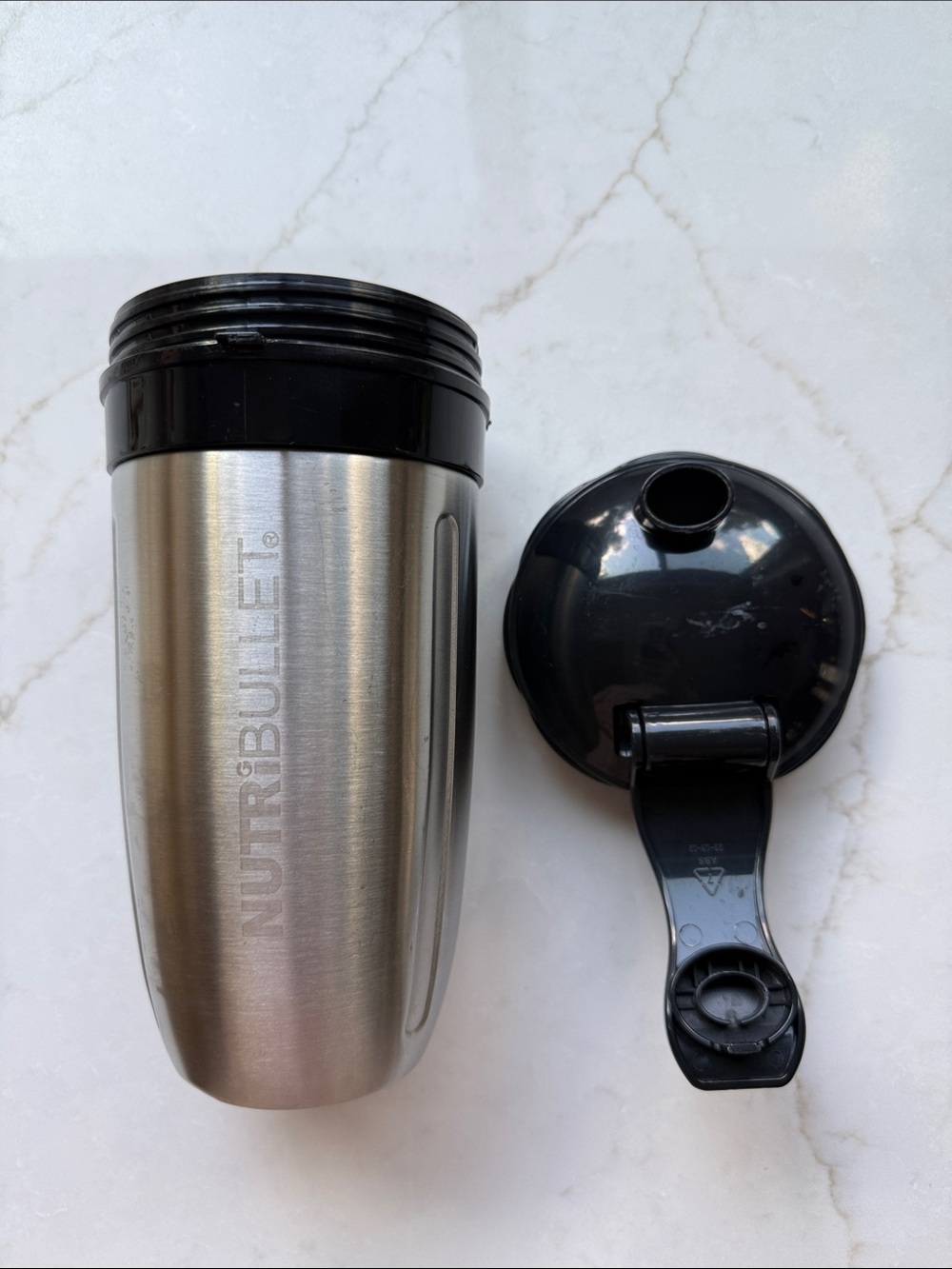 NutriBullet Prime Insulated Stainless Steel Cup with lid